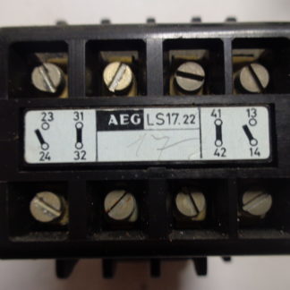 AEG LS17.22  910-301-032-00    220V 50Hz, 255V 60Hz Schütz