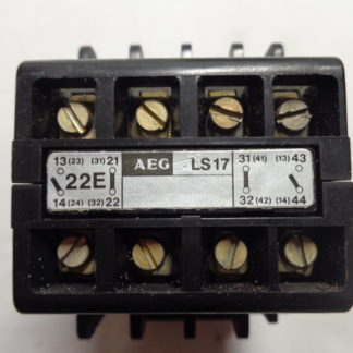 AEG LS17.22E  910-301-032-00 220V 50Hz, 255V 60Hz Schütz