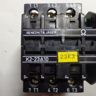 Benedikt & Jäger K2-23A10 220V 50Hz, 240V 60Hz Schütz