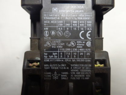 Benedikt & Jäger K2-30A10 220V-240V 50Hz, 240V 60Hz – Bild 3