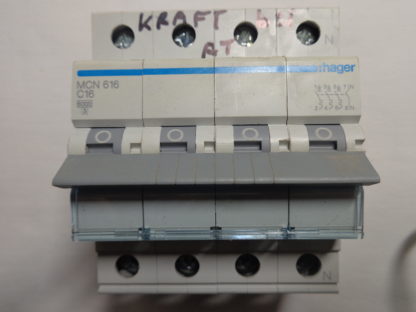 Hager MCN 616 C16  3/N Sicherungsautomat