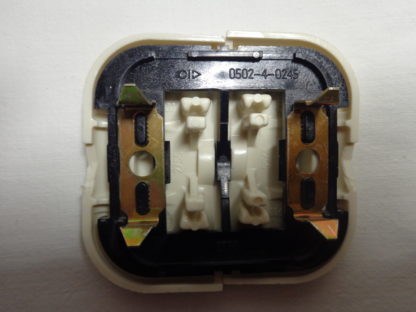 Busch und Jäger 2755 0423-4-3900 Serienschalter Wippe cremeweiß – Bild 2