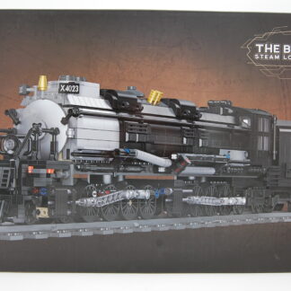 JIESTAR 59005 The Big Boy Dampflokomotive mit Eisenbahn Schienen 1608 Teile  8+