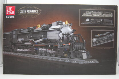 JIESTAR 59005 The Big Boy Dampflokomotive mit Eisenbahn Schienen 1608 Teile  8+ – Bild 2