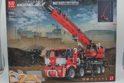 MOULD KING 17003 - 2,4 RC MOBILKRAN TECHNIC SCHWERLASTKRAN 2,4 GHZ - 2828 KLEMMBAUSTEINE Motor Fernbedienung