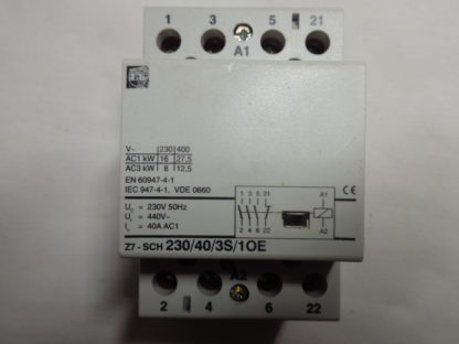 F&G Z7-SCH 230/40/3S/10E Installationsschütz