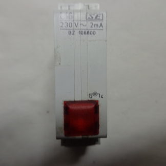 Schrack BZ 106800 Leuchtmelder rot