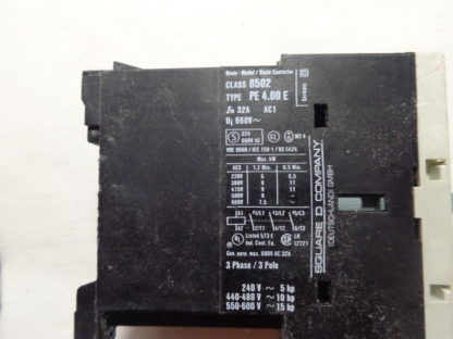 Square D Company Class 8502 Type PE 4.00E Serie B Schütz – Bild 4