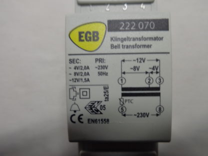 EGB 222070 Klingeltrafo – Bild 4