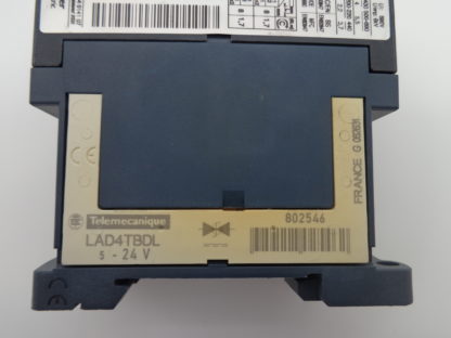 Telemecanique Schneider Electric LC1 D09 BD Schütz  + LAD4TBDL 24V Beschaltungsmodul – Bild 4