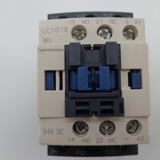 Telemecanique Schneider Electric LC1 D18 BD Schütz + LAD4TBDL 24V Beschaltungsmodul