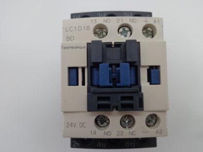 Telemecanique Schneider Electric LC1 D18 BD Schütz + LAD4TBDL 24V Beschaltungsmodul