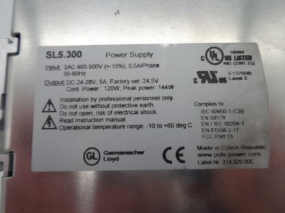 PULS Power Supply SL5.300 – Bild 4