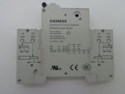 Siemens 5ST3010 AS Hilfsschalter – Bild 2