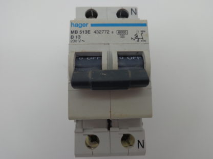 Hager MB 513E B13 1/N Sicherungsautomat