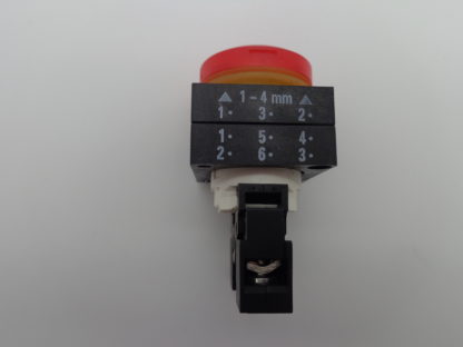Siemens Leuchtmelder rot 3SB3400-1A Kontaktblock – Bild 4