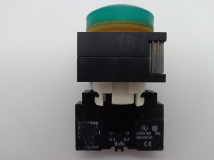 Siemens Leuchtmelder grün 3SB3400-1A Kontaktblock – Bild 2