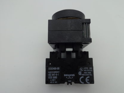 Siemens Taster blau 3SB3400-0B Kontaktblock – Bild 2