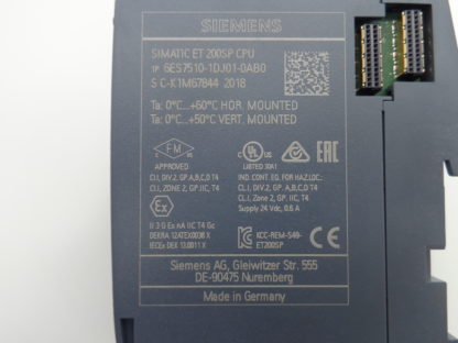 Siemens Simatic ET 200SP 6ES7510-1DJ01-0AB0 CPU 1510SP-1PN – Bild 6