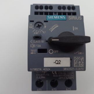 Siemens Sirius 3RV2021-0JA10 Motorschutzschalter 0,7 - 1 A