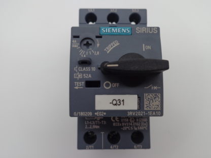 Siemens Sirius 3RV2021-1EA10 Motorschutzschalter 2,8 - 4A