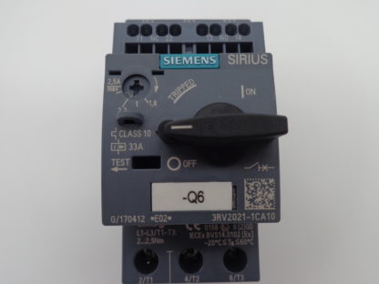 Siemens Sirius 3RV2021-1CA10 Motorschutzschalter 1,8 - 2,5A