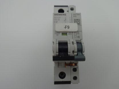 Siemens 5SY41 MCB C2 Sicherungsautomat 5ST3010 Hilfsschalter
