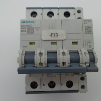 Siemens 5SY4316-7 MCB C16 3pol. Sicherungsautomat 5ST3010 Hilfsschalter