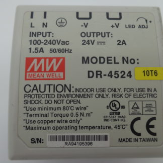 MW Mean Well DR-4524 Netztei für Schienenmontage