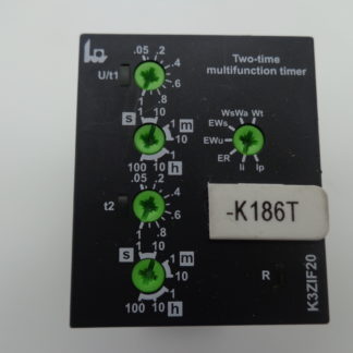 Tele Haase K3ZIF20 Zeitrelais mit Sockel