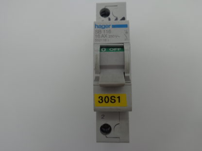 Hager SB 116 16AX 552116 Ein - Aus Schalter