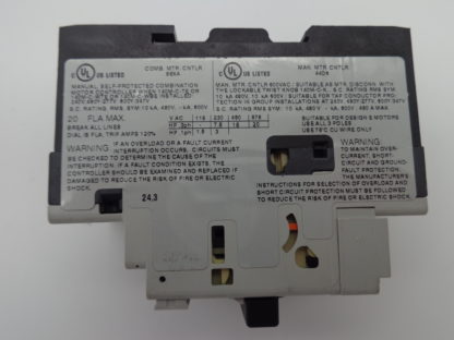 AB Allen Bradley 140M-C2E-C20 Motorschutzschalter 14,5 -20A – Bild 3
