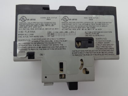 AB Allen Bradley 140M-C2E-A63 B Motorschutzschalter 0,4-0,63A – Bild 3