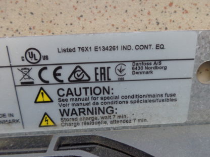 Danfoss FC-302P22KT5E20H1BG 22KW(400V) /30HP (460V) Frequenzumrichter – Bild 7