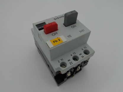 Siemens 3VE1010-2E Motorschutzschalter 0,4A - 0,63A
