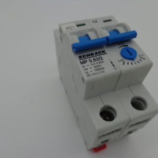 Schrack MP 0,63/2 Motorschutzschalter 0,4 - 0,63A  BE400204