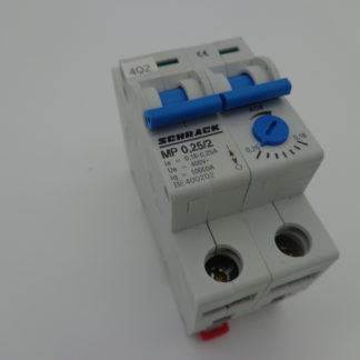 Schrack MP 0,25/2 Motorschutzschalter 0,16-0,25A BE400202