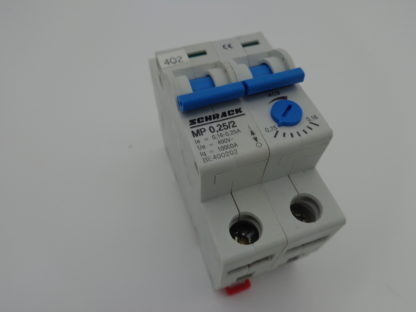 Schrack MP 0,25/2 Motorschutzschalter 0,16-0,25A BE400202