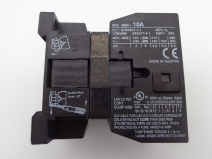 Benedikt & Jäger K-3 10A10 220V-240V 50Hz, 230-264V 60 Hz Schütz – Bild 3