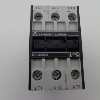 Benedikt & Jäger K3-32A00 Schütz 220V-240V 50Hz