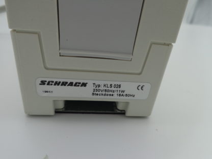 Schrack KLS 025 Schaltschranckleuchte mit Steckdose und Magnet – Bild 3