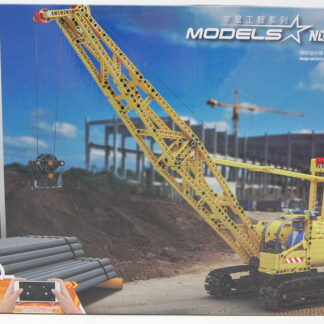 Mould King 17001 Mobiler Raupenkran mit Motor und Fernbedienung