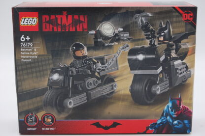 LEGO 76179 DC Super Heroes Batman & Selina Kyle: Verfolgungsjagd auf dem Motorrad, Konstruktionsspielzeug