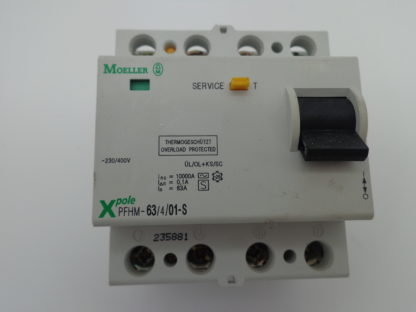 Moeller PFHM-63/4/01-S Thermogeschützt FI Schutzschalter