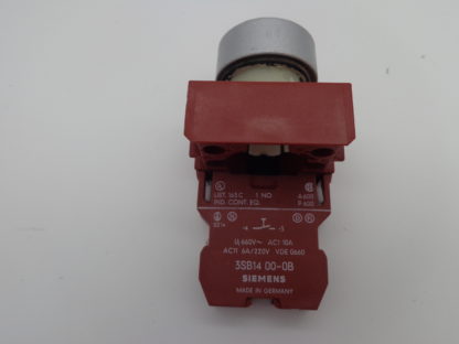 Siemens Taster rot 3SB 14 00-0B Kontaktblock – Bild 2
