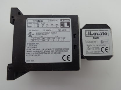 Lovato BG0910A 220V-230V 50/60Hz, BGX1011 Hilfskontakt – Bild 2