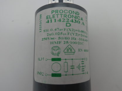 AEG Procond Elettronica 411422430 A Kondensator für Waschmaschine AEG Electrolux Lavamat