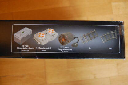 MOULD KING 12001 NJ2 Diesellokomotiven Fernbedienung Bausteine Spielzeugset – Bild 3