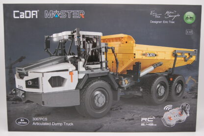 CaDA Master C61054 RC Goliath Articulated Dump Truck - Ferngesteuerter, knickgelenkter Muldenkipper