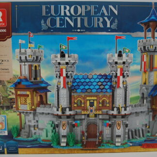 Reobrix 66006 Europäische Mittelalterliche Löwenburg Architektur Serie Bausteine-Spielzeug-Set